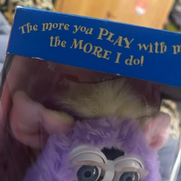 Purple & White Furby Interactive Toy - Picture 4 of 8